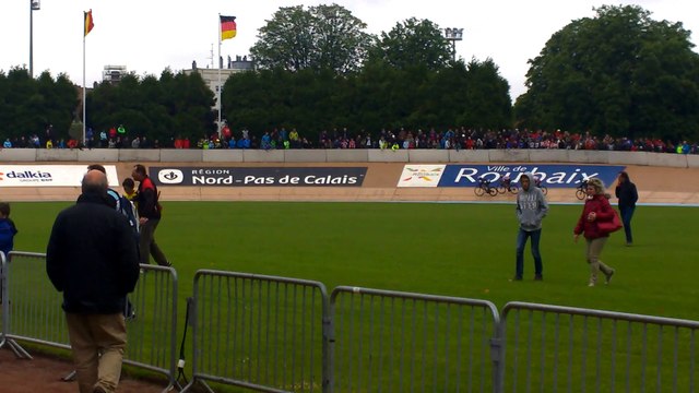 Paris-Roubaix Espoirs 2015 : L'arrivée pour la 2e place