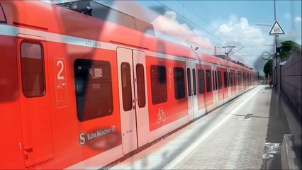 Malching - ČD 380 +Messzug - Werbeloks - ICEs/ICs - Münchner S-Bahn - Regional-/Güterzüge