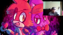 Kushowa Reacts to Behind the Mask - SlyphStorm & TIFWhitney & Foxy X Bonnie *Fnaf* & More