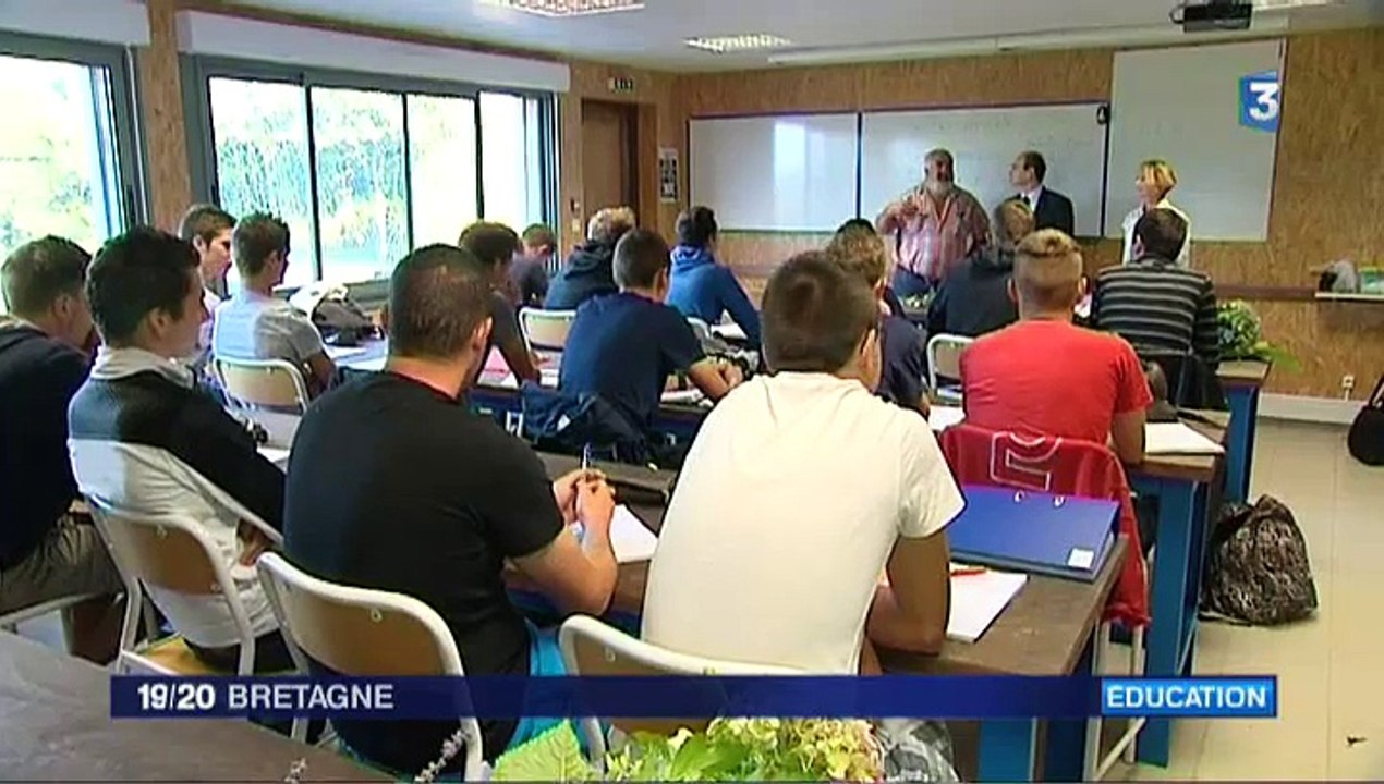 Enseignement agricole rentrée scolaire 2014/2015 Lycée Saint-Jean-Brévelay formation en alternance