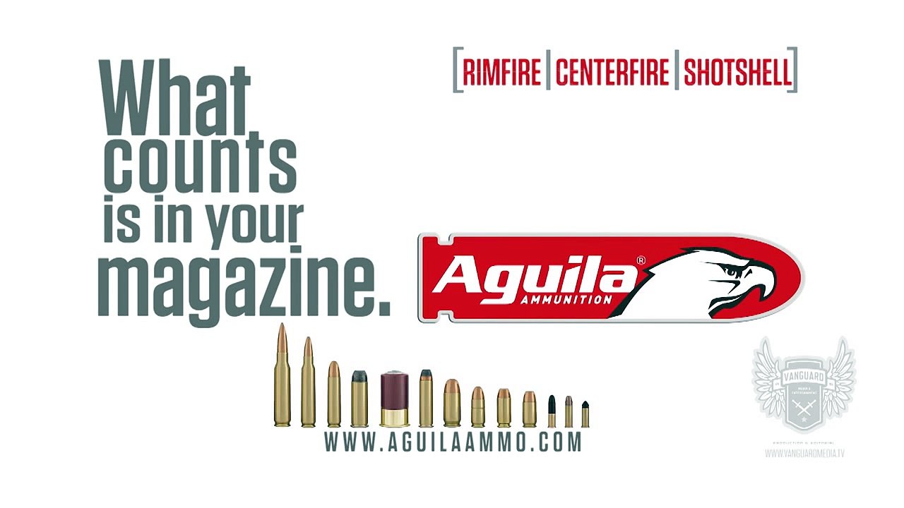 Aguila Ammunition and Geissele Automatics Pre Roll Commercials