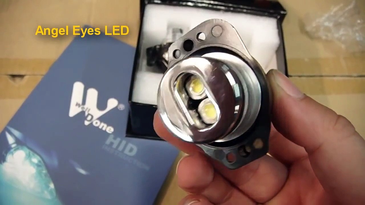LED Angel Eyes installation on  BMW e90