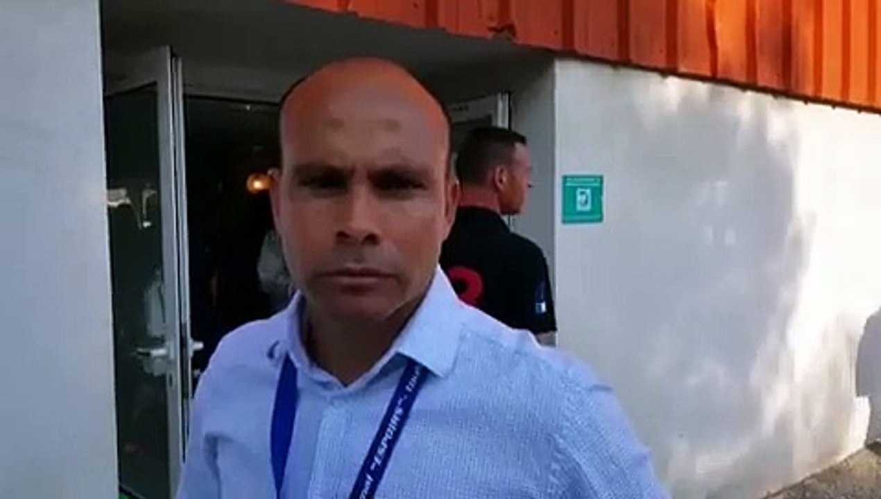 Luis Fallas tras ganar a USA en Toulon