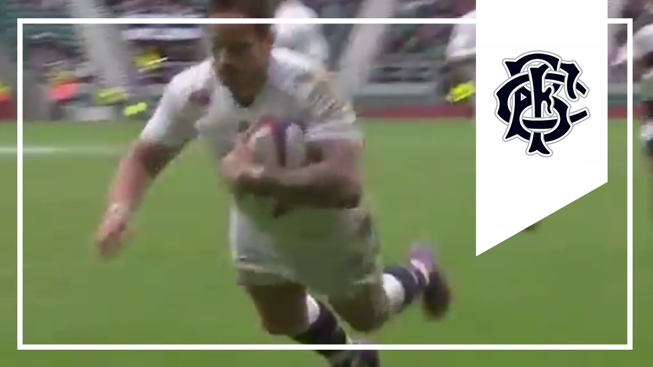Cipriani try finishes off great move - England v Barbarians