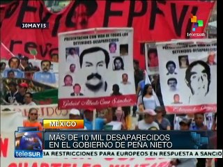 Denuncian mexicanos miles de desapariciones forzadas