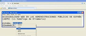 Accesibilidad web en las administraciones públicas de España: AEPD