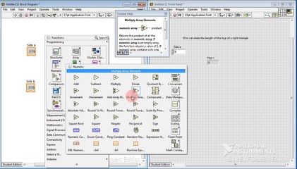 Labview Tutorial 2 - Learning more basics
