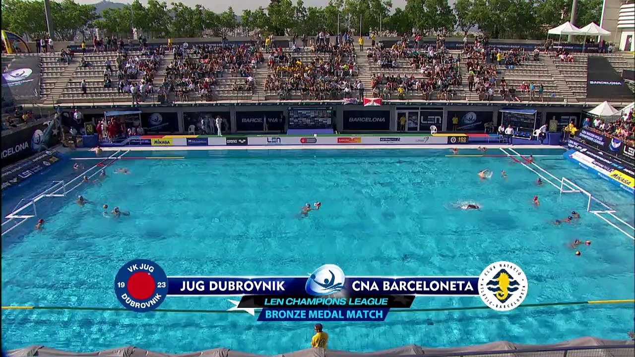 Highlights CN Atletic-Barceloneta vs VK Jug Dubrovnik 14-12 - Final Six, Barcelona 2015