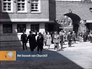 het Bezoek van churchill - 1946