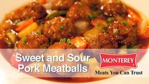 Sweet and Sour Pork Meatballs