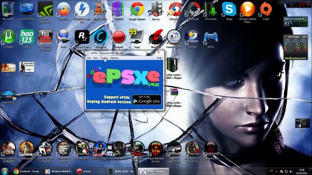 Baixar Emulador Ps1 EPSXe 1.9.0 Configurado Tutorial 2013