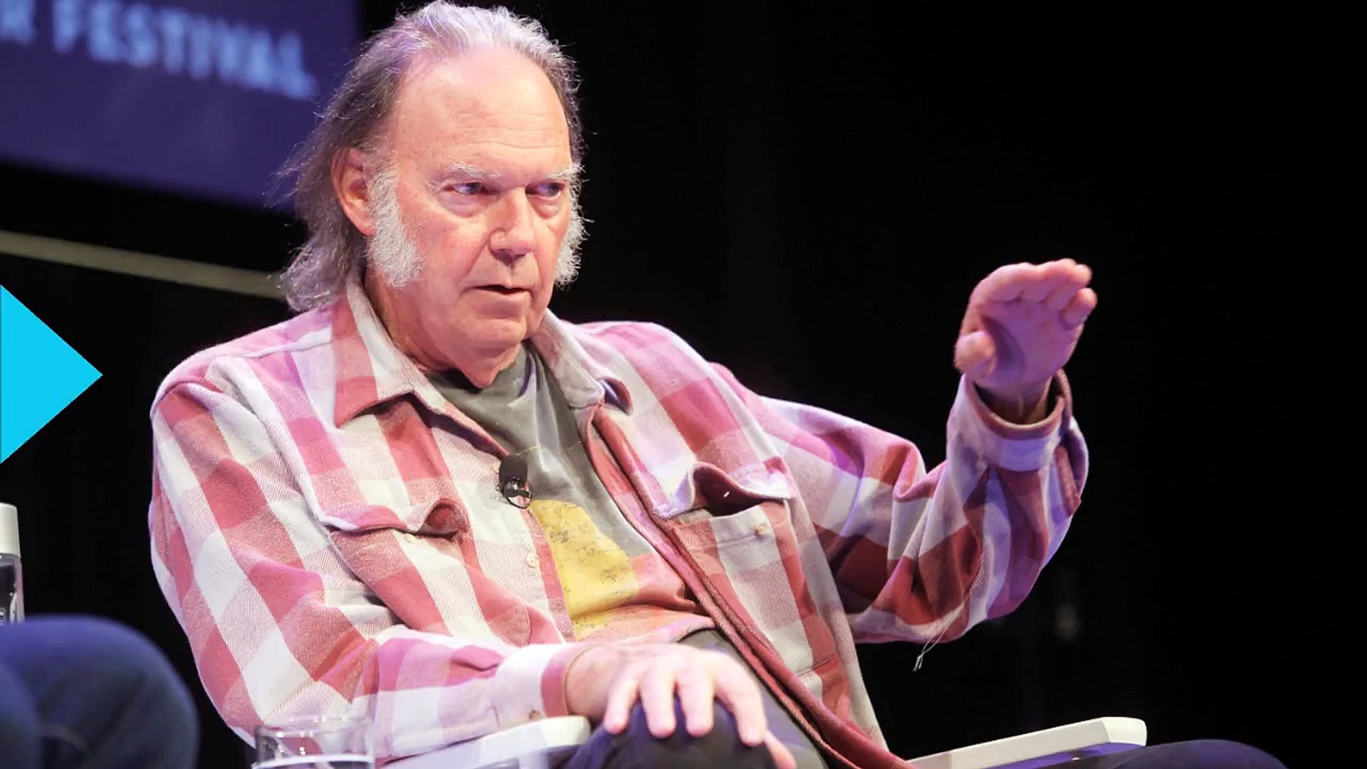 ⁣Neil Young Unveils Starbucks-Mocking Music Video