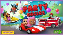 Bubble Guppies Funny Games and Dora the Explorer Nick Jr Party Racers Game