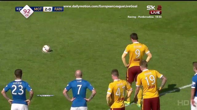 John Sutton 3_0 Penalty Kick _ Motherwell - Rangers 31.05.2015 HD