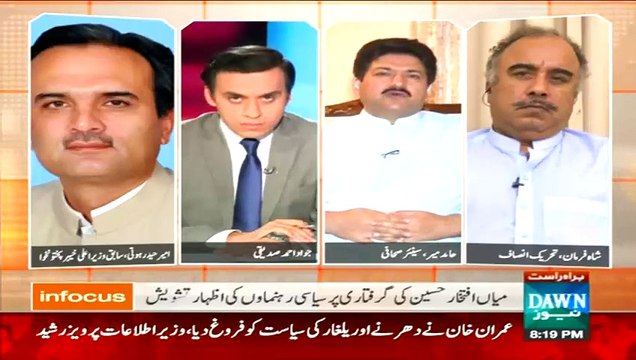 KPK's senior police officer told me top PTI leadership never pressurised anyone to nominate Mian Iftikhar - Hamid Mir