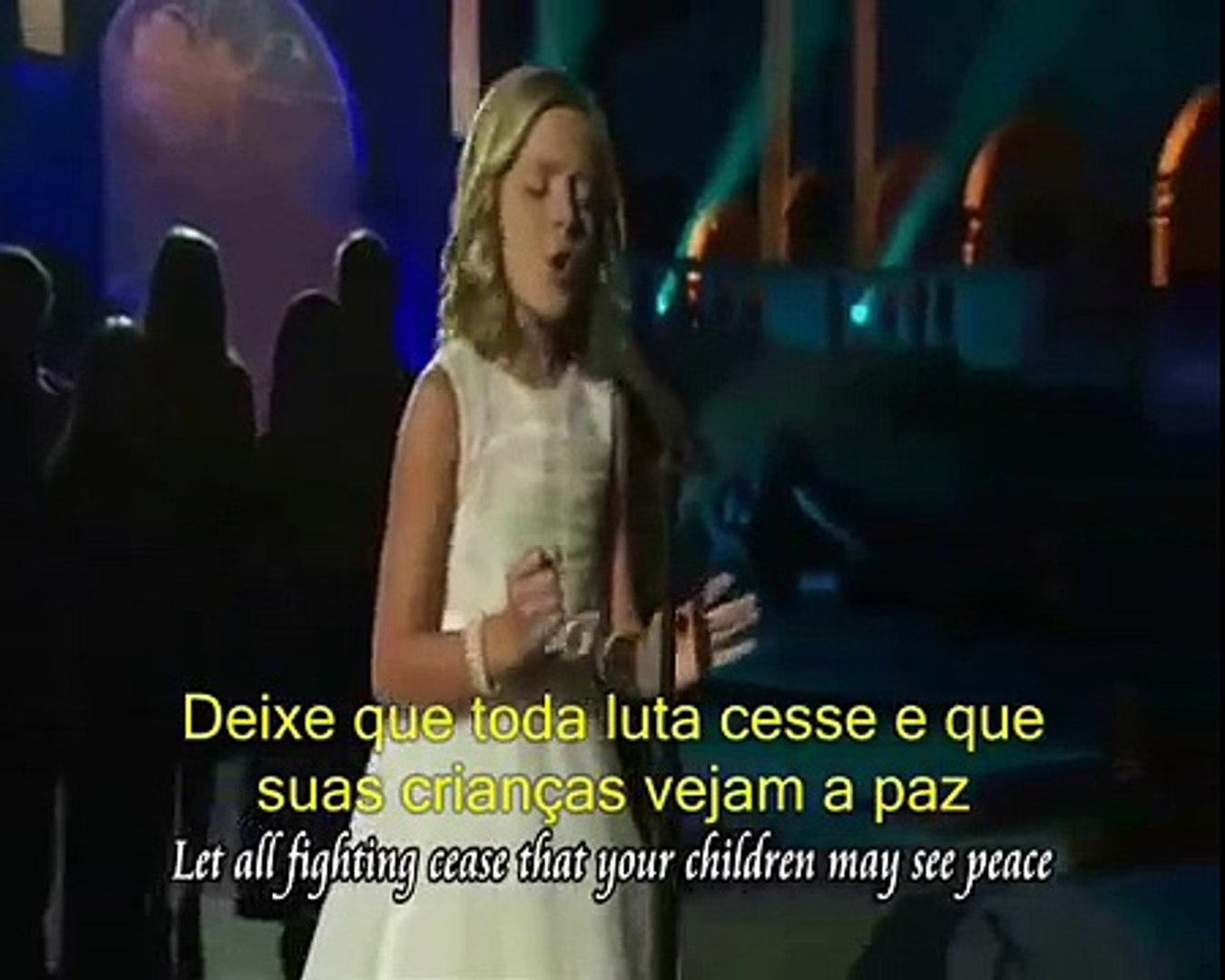Jackie Evancho To Believe Legendado Br Video Dailymotion