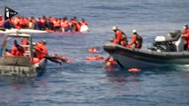 Plus de 5000 migrants secourus en Méditerranée depuis vendredi