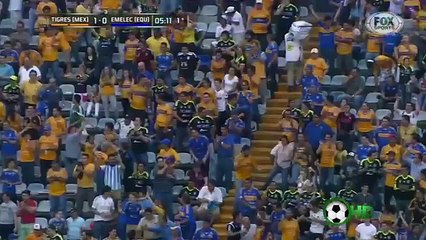 Download Video: Tigres(MEX) vs Emelec(ECU), 2-0, Copa Libertadores 2015, 1/4 de Final, Vuelta, 26-05-2015, Full Highlights