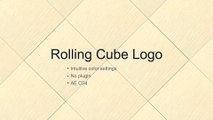 After Effects Project Files - Rolling Cube Logo - VideoHive 8567450