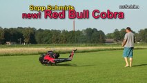 Worlds largest RC Helis - New!!! Version RED BULL Cobra (11kW power turbine! Josef Schmirl)
