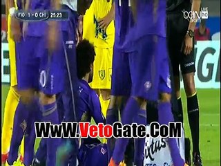 "محمد صلاح"يخرج مصاباٌ بمباراه كييفو فيرونا والجماهير تودعه