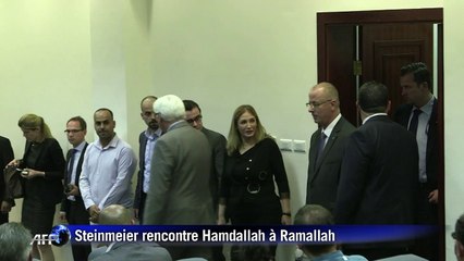 Hamdallah rencontre le ministre des Affaires étrangères allemand