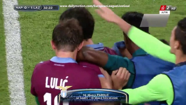 Marco Parolo 0:1 Amazing Goal | SSC Napoli - Lazio 31.05.2015 HD