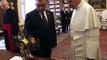 Presidente Mauricio Funes visita al Papa Francisco