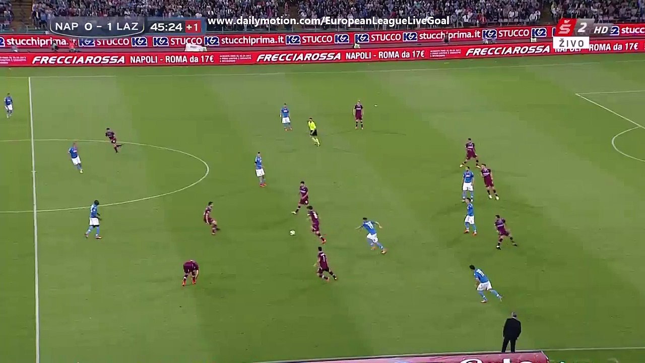 Antonio Candreva 0:2 | SSC Napoli - Lazio 31.05.2015 HD