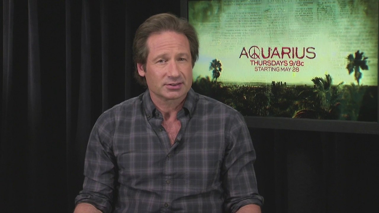 IR Interview: David Duchovny For "Aquarius" [NBC]