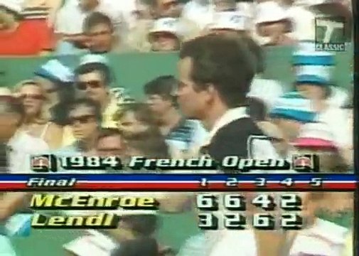 Roland Garros 1984 Final - McEnroe vs Lendl 14/23