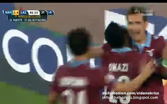 Miroslav Klose Goal 2:4 | Napoli vs Lazio 31.05.2015