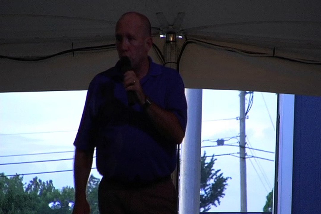Danny Mccorkle live at the tent at Graceland Crossing Elvis Week 2009
