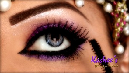 Purple Eye make up