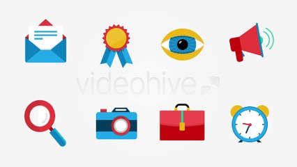 After Effects Project Files - 40 Animated Icons - VideoHive 8238447