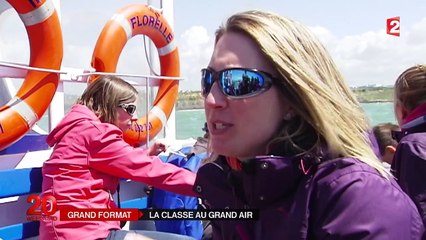 Les classes vertes, des classes au grand air