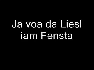 Ein Riesenneger im Nieselregen....  ein Zungenbrecher.