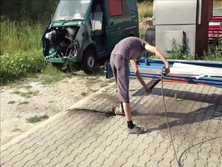 BMW 520d E60 2007 DPF Cleaning at 282385 km. NO REMOVAL OF THE DPF NEEDED!