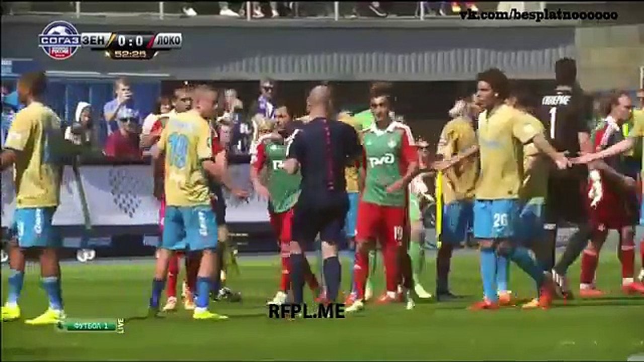Zenit St. Petersburg 1-0 Lokomotiv Moscow | 2014-15 Russian League | May 30, 2015