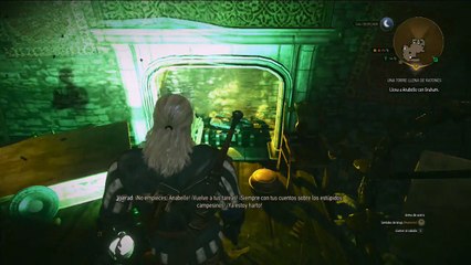 The witcher Wild hunt, parte 25, Llevando a Anabelle con Graham, la peste.