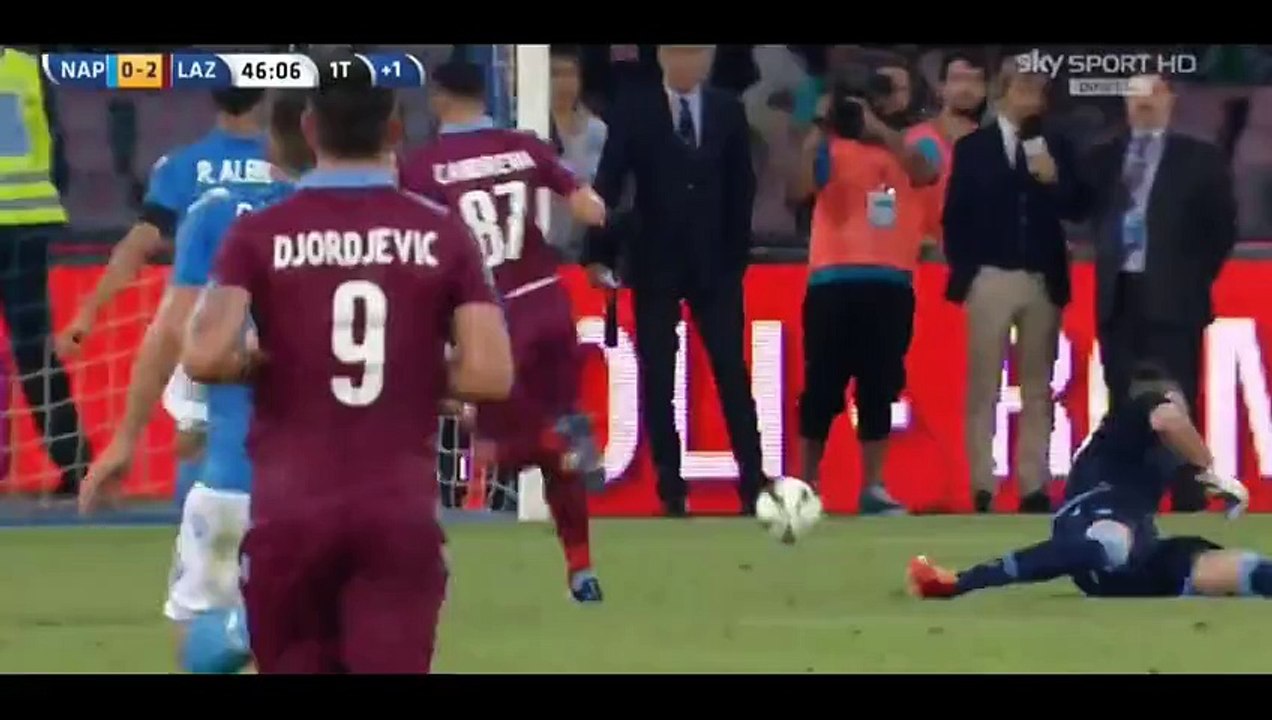 Résumé du match Napoli 2-4 Lazio - 31.05.2015