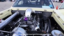 F3 PROCHARGED FUEL INJECTED '66 CHEVELLE RUNS 7.20@197.33MPH AT BYRON