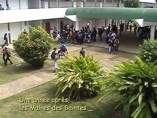Séisme du 21/11/2004 en Guadeloupe : Une année après les Maires des Saintes témoignent