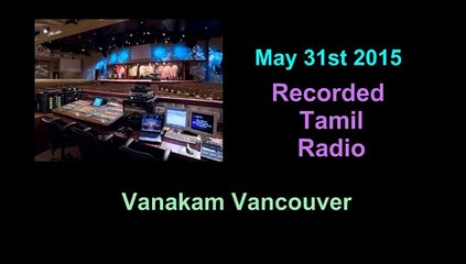 Vanakam Vancouver 2015-05-31