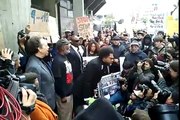 Cornel West speaks before his arrest in Harlem 10/21/11