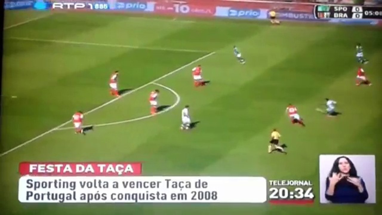 Sporting 2-2 Braga ~ [Taça de Portugal Final] - 31.05.2015 - Golos & Resumo