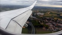 Lufthansa Cityline EMB-195 Approach and Landing at Munich Airport