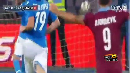 Lazio venció al Nápoli en su casa y va a la Champions League