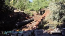 Boulder Flood Pinebrook Road Rebuilt Time-Lapse