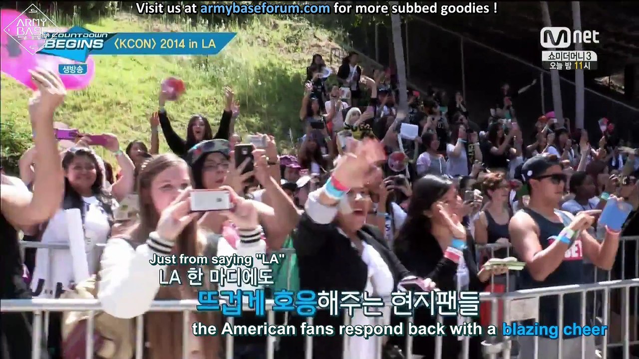 [ENG] 140814 MCountdown Begins - BTS cut | ABS